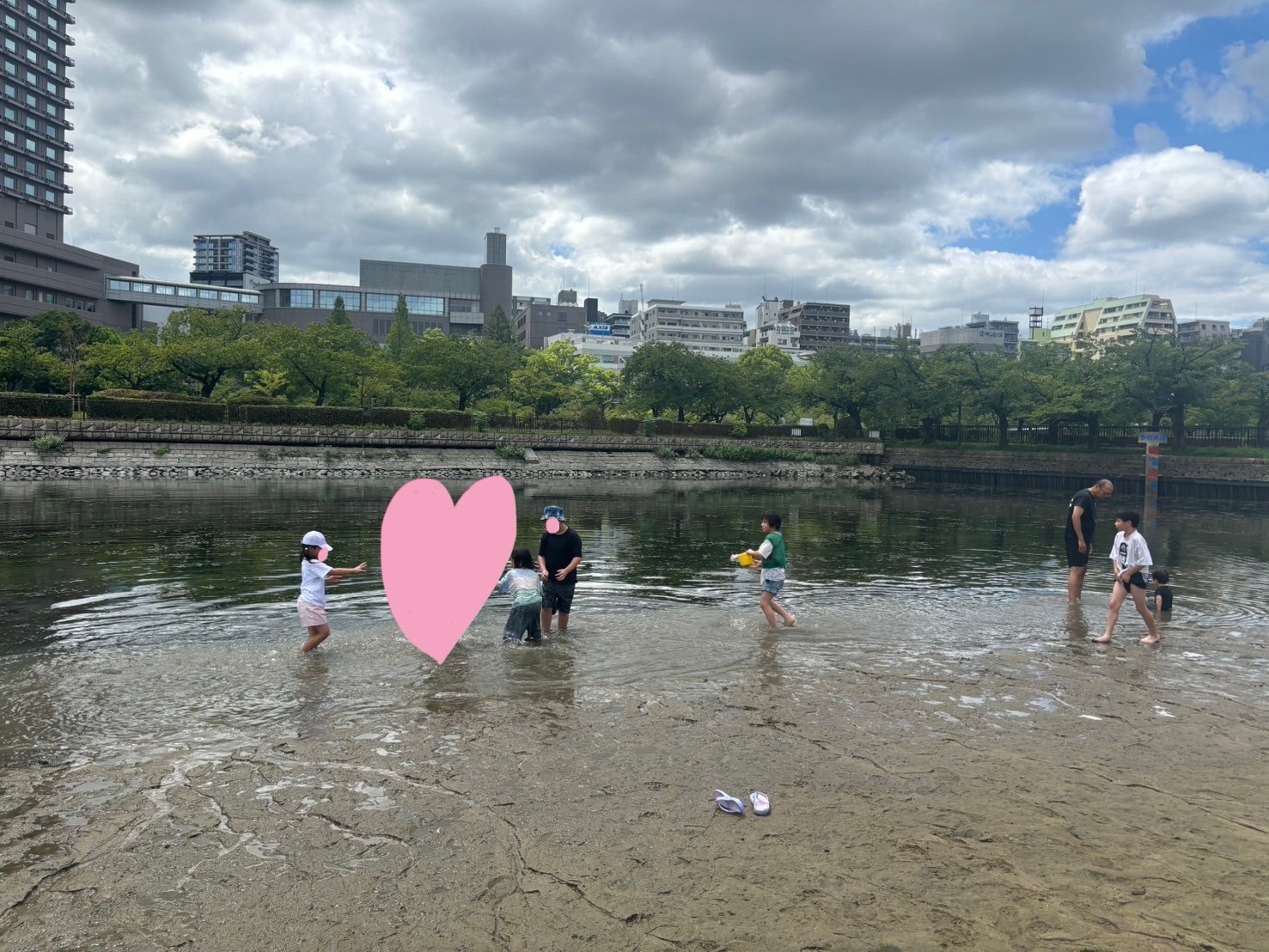 大阪市浪速区の放課後等デイサービスオハナピース大阪日本橋の桜の宮公園、大阪ふれあいの水辺へおでかけ